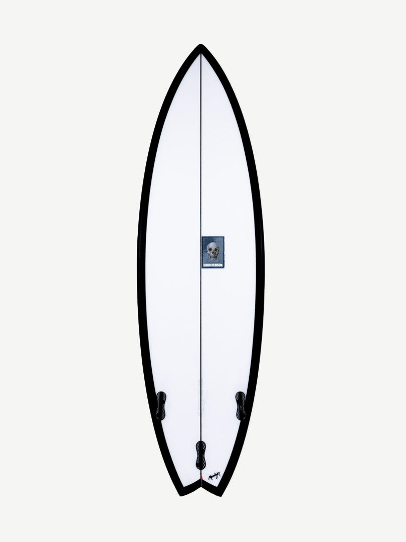 OP3 6'0" x 19 3/4" X  2 9/16" - 31.73L, Swallow, 3x  FCS 2 Fin Boxes, PU - ID:1043133