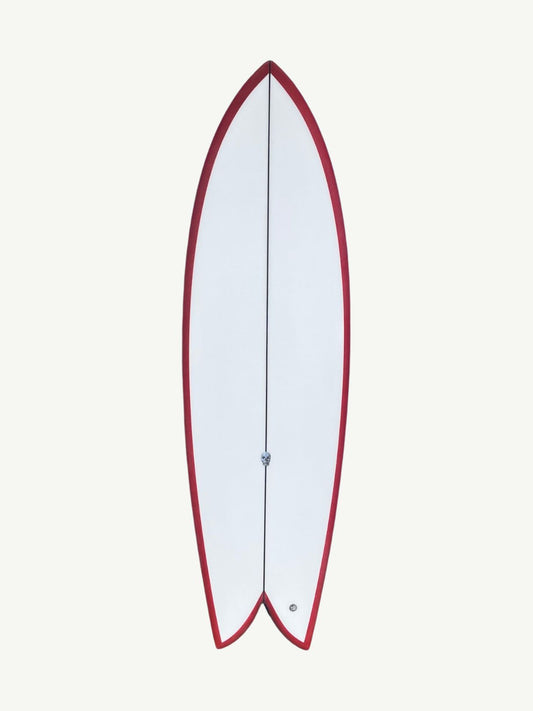Acid Phish 6'0" x 21" X  2 3/4" - 36.99L, Fish, 2x  Futures Fin Boxes, PU - ID:1013472