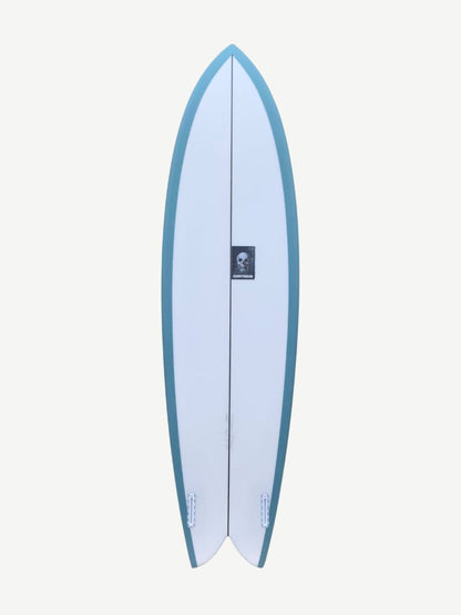 Long Phish II 6'10" x 21" X  2 3/4" - 0.00L, Swallow, 2x  Futures Fin Boxes, PU - ID:903899