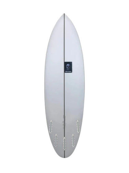 Cafe Racer 5'6" x 19 1/4" X  2 3/8" - 27.15L, Round, 5x  Futures Fin Boxes, PU - ID:1076869