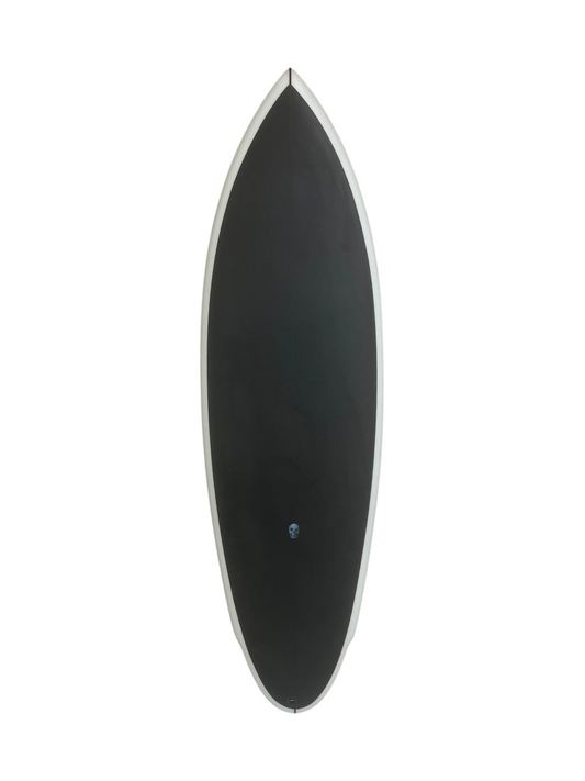 Lane Splitter 5'8" x 19 3/4" X  2 9/16" - 31.10L, Round, 2x  Futures Fin Boxes, PU - ID:1136427