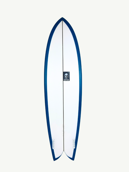 Long Phish II 6'10" x 21" X  2 3/4" - 0.00L, Swallow, 2x  Futures Fin Boxes, PU - ID:1011254
