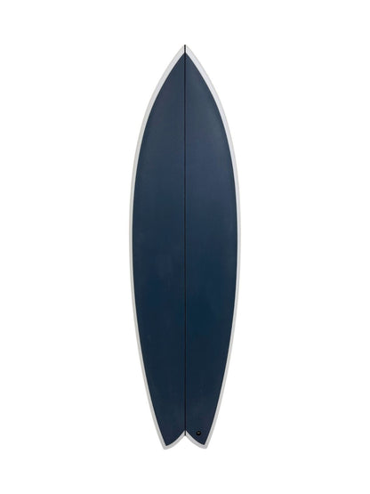 Nautilus - Thruster 6'0" x 20" X  2 1/2" - 0.00L, Swallow, 3x  Futures Fin Boxes, PU - ID:1136392