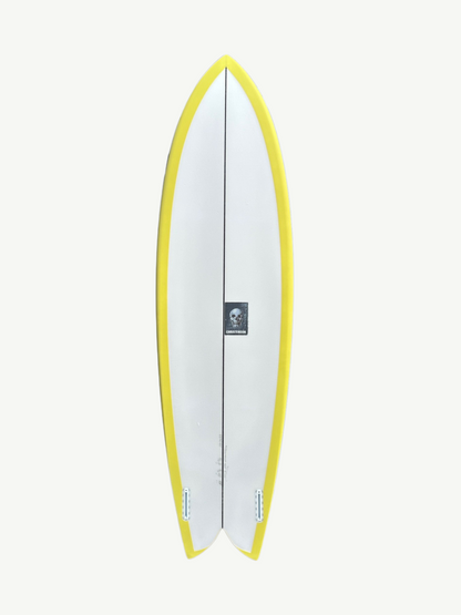 Long Phish II 6'8" x 20 7/8" X  2 11/16" - 39.58L, Swallow, 2x  Futures Fin Boxes, PU - ID:1013489