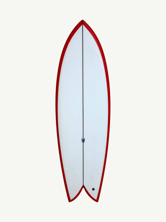 Acid Phish 5'6" x 20 1/4" X  2 3/8" - 28.36L, Fish, 2x  Futures Fin Boxes, PU - ID:1043111