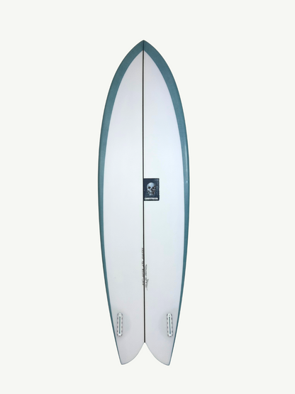 Long Phish II 6'4" x 20 5/8" X  2 9/16" - 0.00L, Swallow, 2x  Futures Fin Boxes, PU - ID:1048864