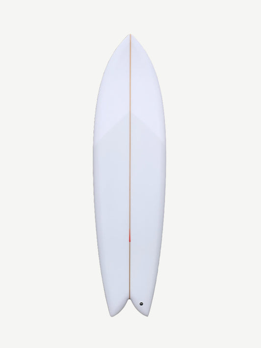 Long Phish II 6'4" x 20 5/8" X  2 9/16" - 0.00L, Swallow, 2x  Futures Fin Boxes, PU - ID:841569