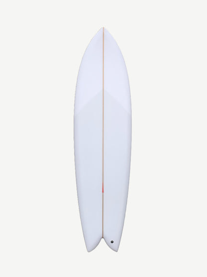 Long Phish II 7'4" x 21 1/4" X  2 3/4", Swallow, 2x  Futures Fin Boxes, PU - ID:954639