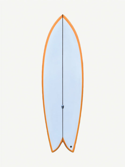 Acid Phish 5'6" x 20 1/4" X  2 3/8" - 0.00L, Fish, 2x  Futures Fin Boxes, PU - ID:908336