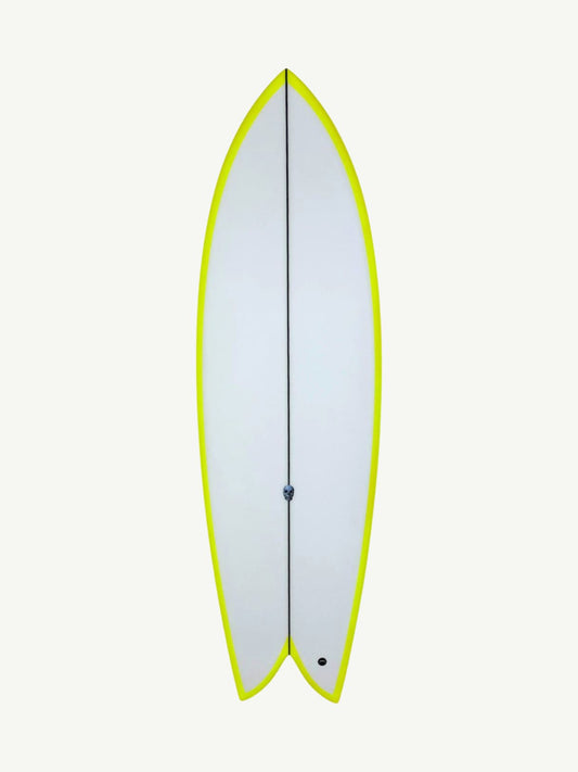 Acid Phish 5'11" x 20 7/8" X  2 11/16" - 35.44L, Fish, 2x  Futures Fin Boxes, PU - ID:1076867
