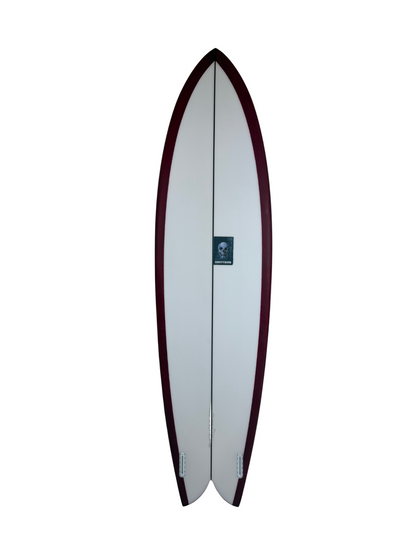 Long Phish II 7'4" x 21 3/8" X  2 7/8" - 47.79L, Fish, 2x  Futures Fin Boxes, PU - ID:1139141
