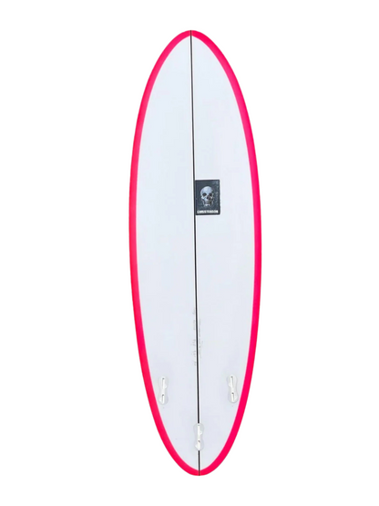 Hole Shot 2.0 5'6" x 19 1/4" X  2 3/8", Round, 3x  FCS 2 Fin Boxes, PU - ID:973274
