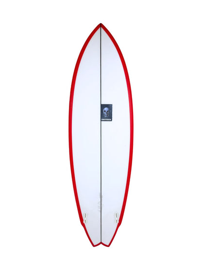 Lane Splitter Swallow 5'8" x 19 3/4" X  2 9/16" - 31.10L, Swallow, 2x  FCS 2 Fin Boxes, PU - ID:1139651