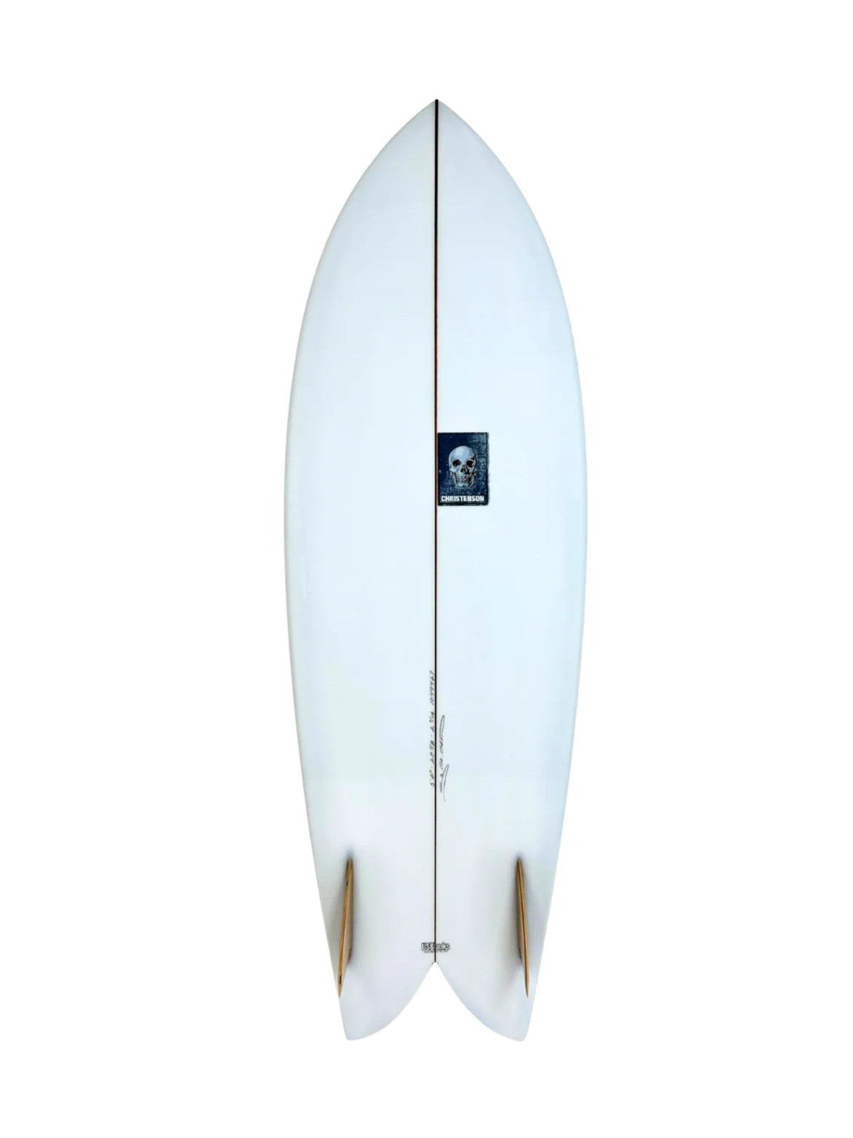 Fish 5'10" x 21 1/4" X  2 5/8" - 38.27L, Fish, 2x  Keel Fin Boxes, PU - ID:1049469