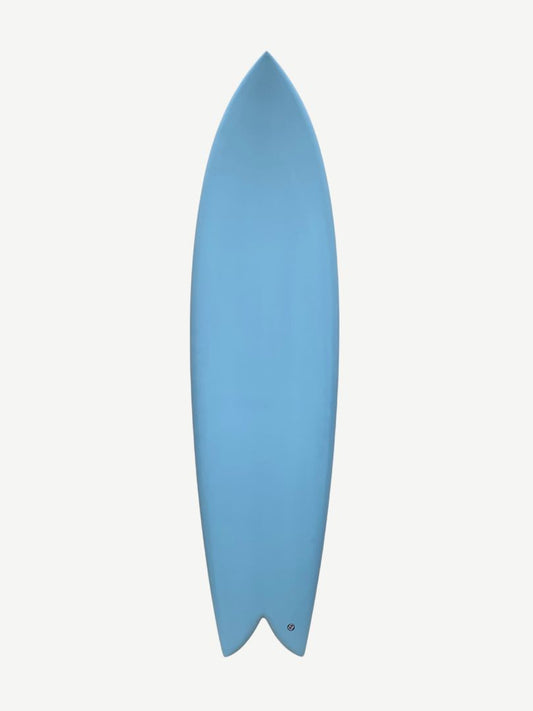 Long Phish II 6'10" x 21" X  2 3/4" - 0.00L, Swallow, 2x  Futures Fin Boxes, PU - ID:903899