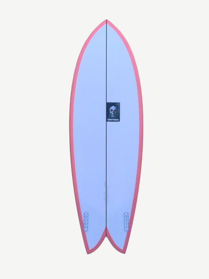 Acid Phish 5'5" x 20 1/8" X  2 3/8" - 0.00L, Fish, 2x  Futures Fin Boxes, PU - ID:929273