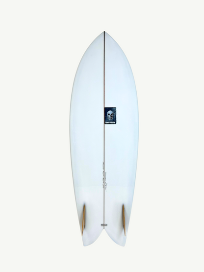 Fish 5'10" x 21 1/4" X  2 5/8" - 38.27L, Fish, 2x  Keel Fin Boxes, PU - ID:1049469
