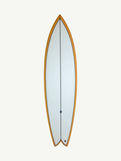 Nautilus 6'10" x 21" X  2 11/16" - 42.99L, Swallow, 4x  Futures Fin Boxes, PU - ID:1016603