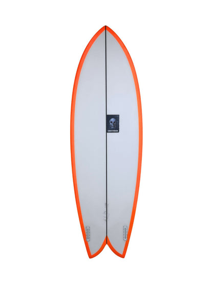 Acid Phish 5'8" x 20 1/2" X  2 1/2" - 31.14L, Fish, 2x  Futures Fin Boxes, PU - ID:1158586