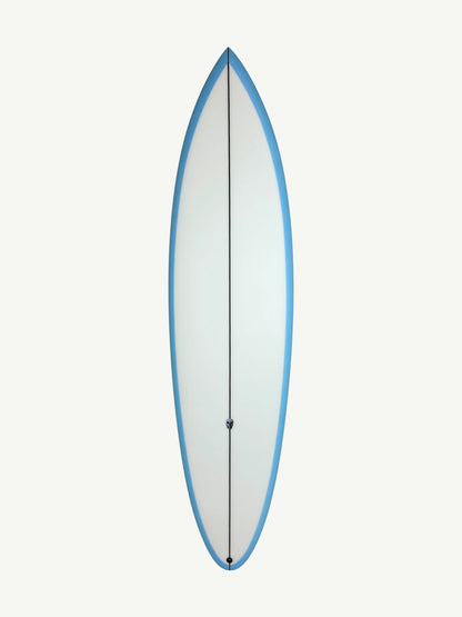 Osprey 6'10" x 20 1/2" X  2 3/4" - 40.54L, Round Pin, 3x  Futures Fin Boxes, PU - ID:1006257