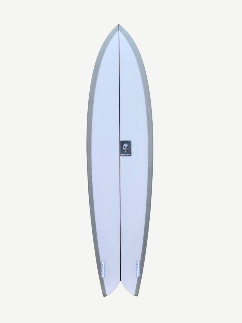 Long Phish II 7'6" x 21 1/2" X  3" - 0.00L, Swallow, 2x  Futures Fin Boxes, PU - ID:863868