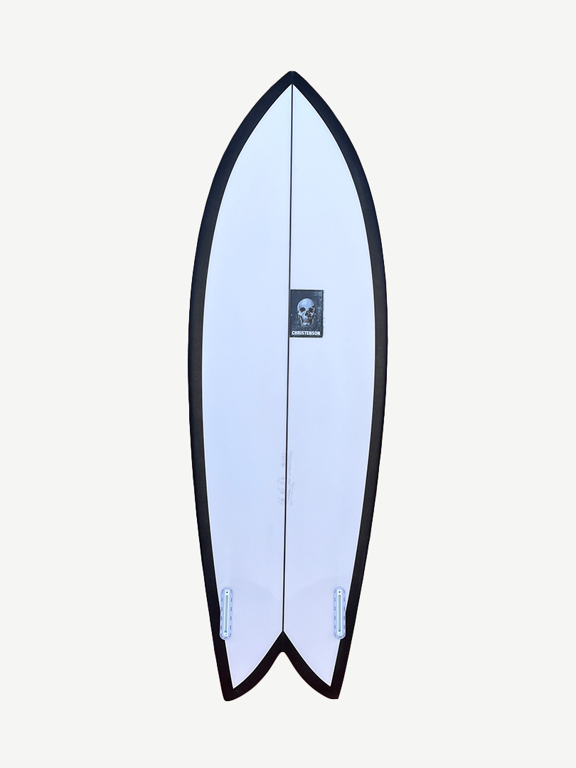 Fish 5'6" x 20 7/8" X  2 7/16" - 32.93L, Fish, 2x  Futures Fin Boxes, PU - ID:1070880