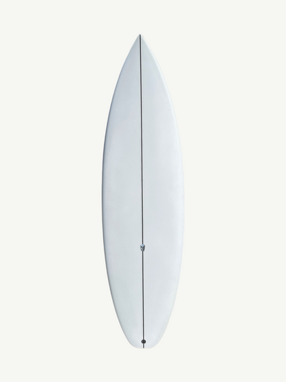 OP2 6'1" x 20 1/4" X  2 5/8" - 33.50L, Round Square, 3x  FCS 2 Fin Boxes, PU - ID:1035631