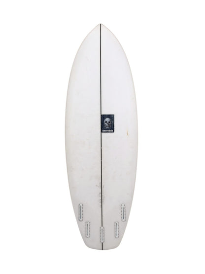 Easy Wind 5'6" x 20 1/2" X  2 3/8" - 0.00L, Round Square, 5x  Futures Fin Boxes, PU [Good] - ID:1065147