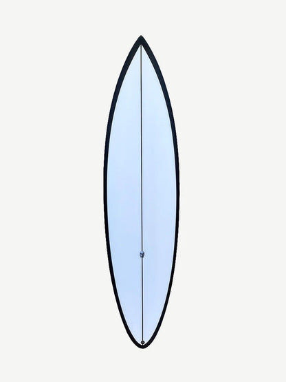 Carrera 6'8" x 19 1/2" X  2 11/16" - 35.79L, Round Pin, 5x  FCS 2 Fin Boxes, PU - ID:1012307