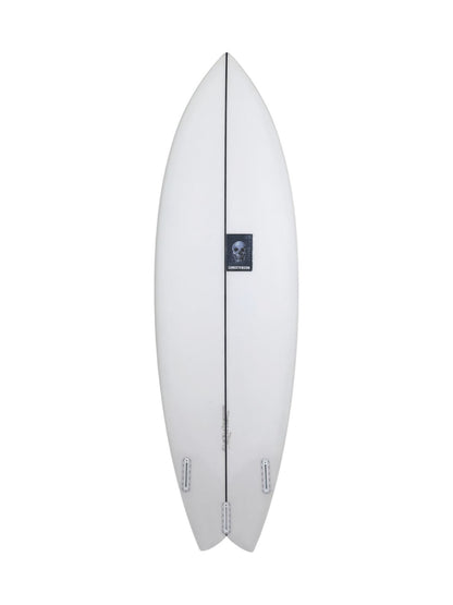 Nautilus - Thruster 6'1" x 20 1/8" X  2 9/16", Swallow, 3x  Futures Fin Boxes, PU - ID:1136393