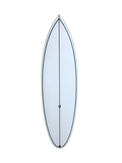 Cafe Racer 5'9" x 19 5/8" X  2 1/2" - 30.40L, Round, 5x  FCS 2 Fin Boxes, PU - ID:1069365