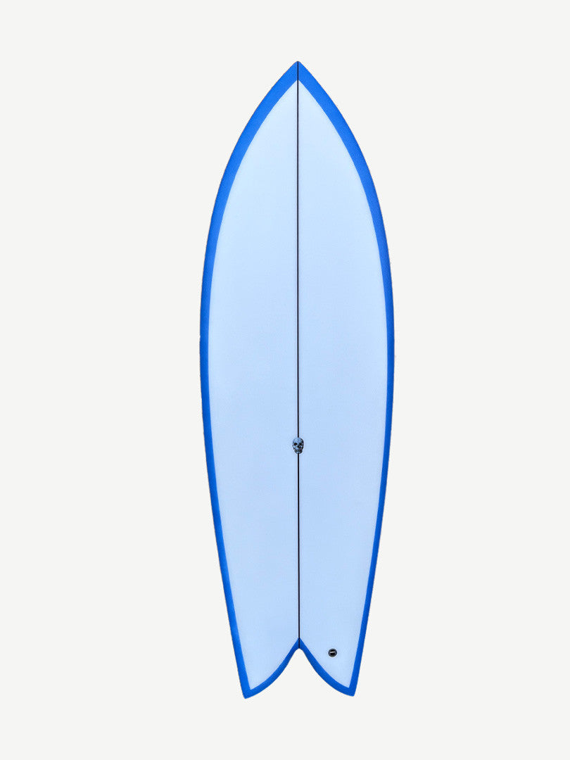 Acid Phish 5'7" x 20 3/8" X  2 7/16" - 0.00L, Fish, 2x  FCS 2 Fin Boxes, PU - ID:935658