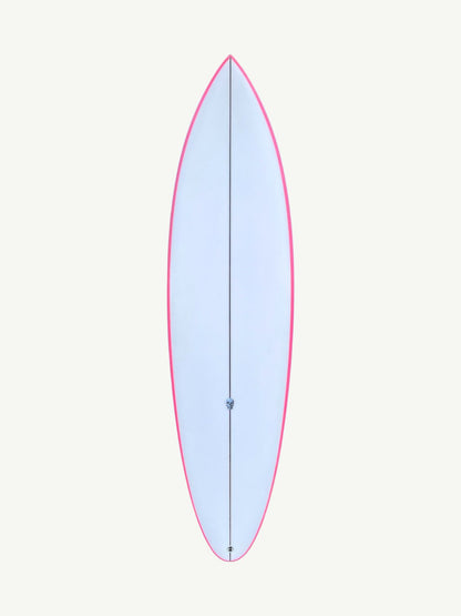 Osprey - 4 Channel 6'2" x 19" X  2 1/2", Round Pin, 2x  FCS 2 Fin Boxes, PU - ID:963638
