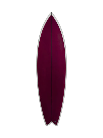 Nautilus - Thruster 6'3" x 20 1/4" X  2 9/16" - 0.00L, Swallow, 3x  Futures Fin Boxes, PU - ID:1136394