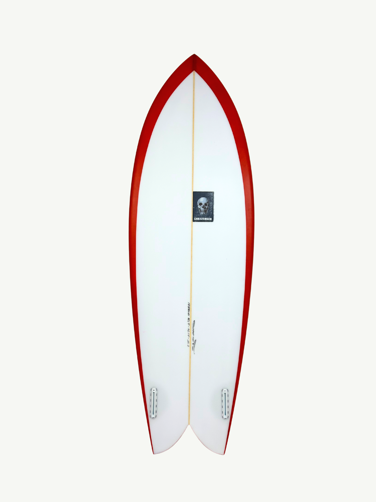 Fish 5'10" x 21 1/4" X  2 5/8" - 38.27L, Fish, 2x  Futures Fin Boxes, PU - ID:1048861