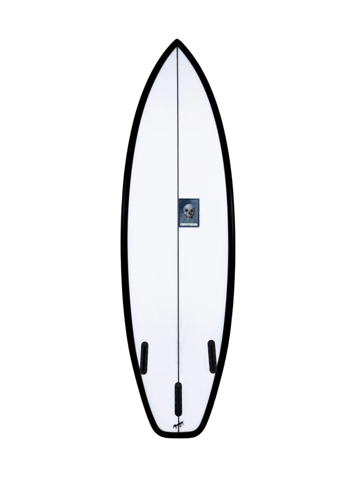OP2 5'8" x 19 1/4" X  2 5/16" - 26.94L, Round Square, 3x  Futures Fin Boxes, PU - ID:950623