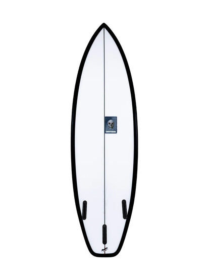OP2 5'8" x 19 1/4" X  2 5/16" - 26.94L, Round Square, 3x  Futures Fin Boxes, PU - ID:950623