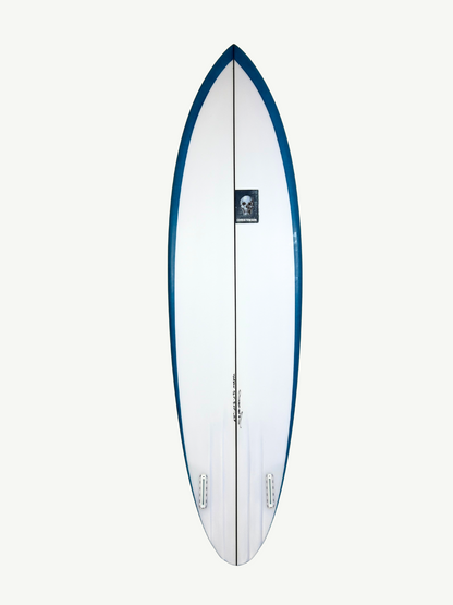 Osprey - 4 Channel 6'10" x 20 1/2" X  2 3/4" - 40.54L, Round Pin, 2x  Futures Fin Boxes, PU - ID:1048892