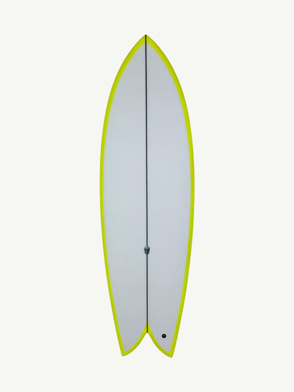 Acid Phish 5'9" x 20 5/8" X  2 9/16" - 32.54L, Fish, 2x  Futures Fin Boxes, PU - ID:1040747