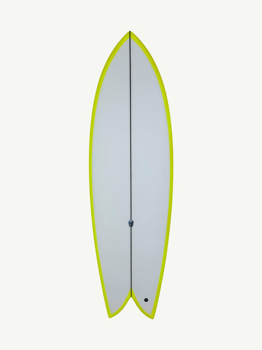 Acid Phish 5'9" x 20 5/8" X  2 9/16" - 32.54L, Fish, 2x  Futures Fin Boxes, PU - ID:1040747