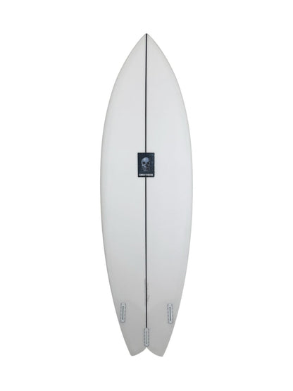 Nautilus - Thruster 6'3" x 20 1/4" X  2 9/16" - 0.00L, Swallow, 3x  Futures Fin Boxes, PU - ID:1136394