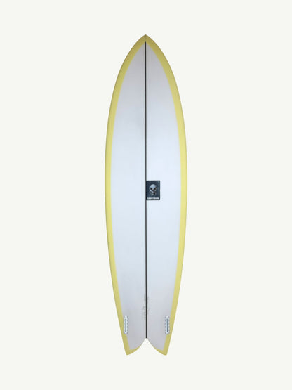 Long Phish II 7'2" x 21 1/4" X  2 7/8" - 0.00L, Swallow, 2x  Futures Fin Boxes, PU - ID:1028917