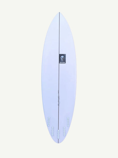 Carrera 6'3" x 19 1/4" X  2 1/2" - 32.99L, Round Pin, 5x  Futures Fin Boxes, PU - ID:968945