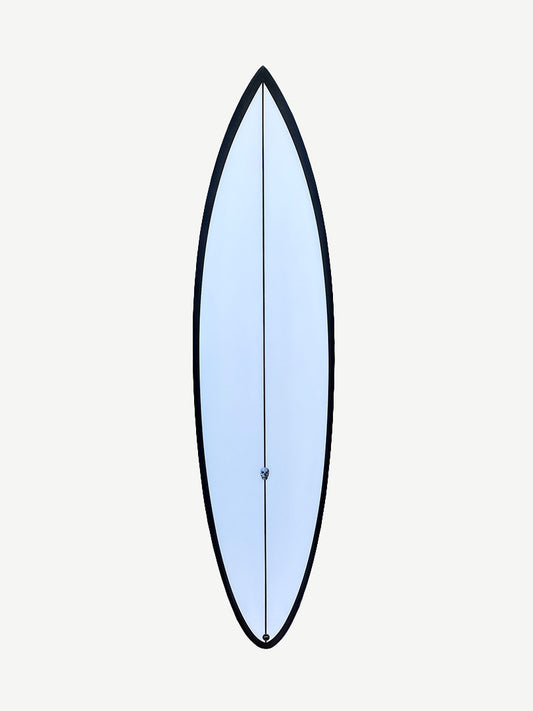 Carrera 6'6" x 19 1/2" X  2 5/8" - 36.48L, Round Pin, 5x  FCS 2 Fin Boxes, PU - ID:957524