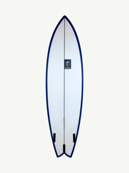 Nautilus 6'10" x 21" X  2 11/16", Swallow, 3x  Futures Fin Boxes, PU - ID:1055170