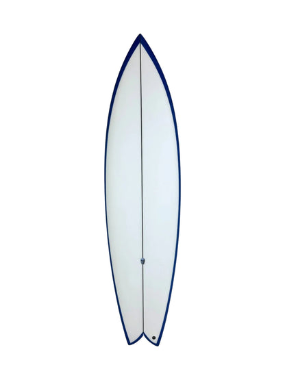 Nautilus 6'10" x 21" X  2 11/16", Swallow, 3x  Futures Fin Boxes, PU - ID:1055170