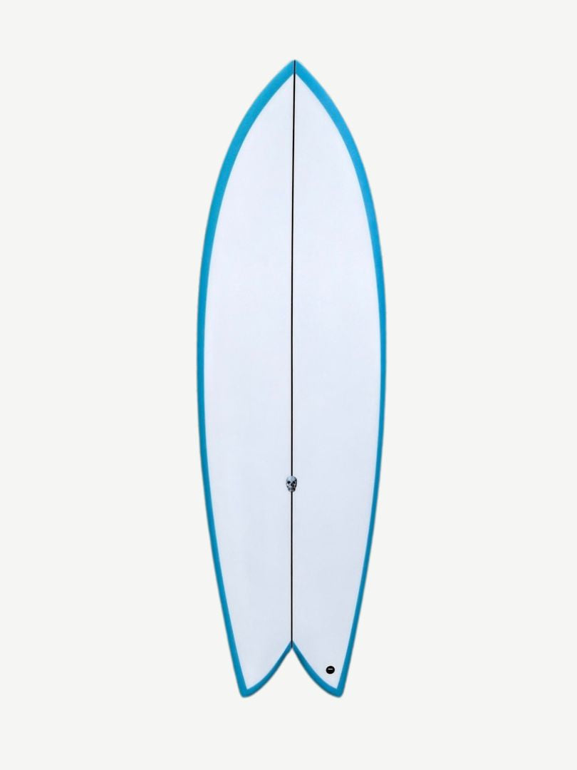 Acid Phish 5'8" x 20 1/2" X  2 1/2" - 0.00L, Fish, 2x  Futures Fin Boxes, PU - ID:948786