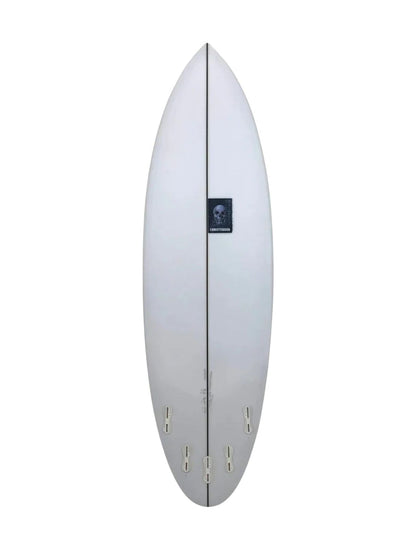 Cafe Racer 6'0" x 20" X  2 5/8" - 34.15L, Round, 5x  FCS 2 Fin Boxes, PU - ID:1156571