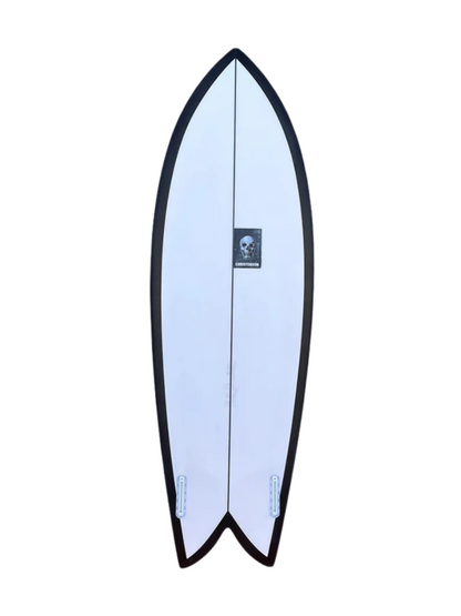 Fish 6'0" x 21 3/4" X  2 5/8" - 0.00L, Fish, 2x  Futures Fin Boxes, PU - ID:1135819