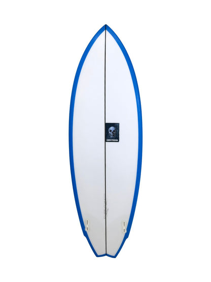Lane Splitter Swallow 5'6" x 19 1/2" X  2 7/16" - 28.37L, Swallow, 2x  FCS 2 Fin Boxes, PU - ID:1139131